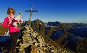 PES GERNA, MASONI, VENINA, tre cime in cresta ad anello da Carona il 3 dic. 2015 - FOTOGALLERY